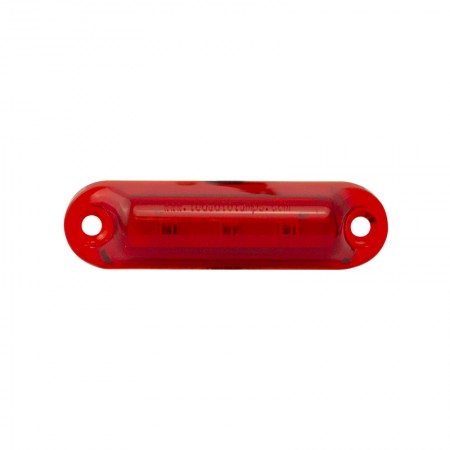 12V Compact Red Rear Marker - Twin Pack